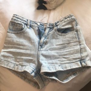 Mom jean shorts